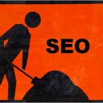 SEO Roadworks sign